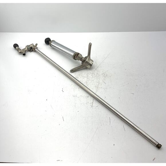 VTG Beer Hand Pump Single Tapper Keg Drum & Barrel Bar Tavern Standard Faucet - Picture 11 of 14